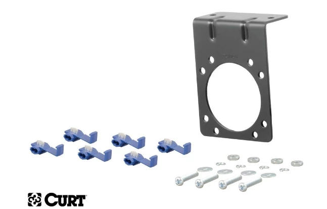 Brand new π CURT 7-WAY RV BLADE CONNECTOR PLUG & SOCKET WITH HARDWARE (PACKAGED) #58152 π 4 Brand new π CURT 7-WAY RV BLADE CONNECTOR PLUG & SOCKET WITH HARDWARE (PACKAGED) #58152 π - Image 4