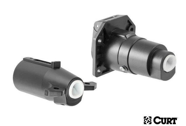 Brand new π CURT 7-WAY RV BLADE CONNECTOR PLUG & SOCKET WITH HARDWARE (PACKAGED) #58152 π 5 Brand new π CURT 7-WAY RV BLADE CONNECTOR PLUG & SOCKET WITH HARDWARE (PACKAGED) #58152 π - Image 5