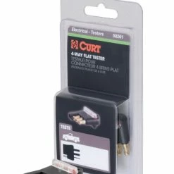 New π― CURT 4-WAY FLAT CONNECTOR TESTER (PACKAGED) #58261 π