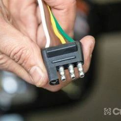 New π CURT 4-WAY FLAT CONNECTOR PLUG WITH 48" WIRES (TRAILER SIDE, PACKAGED) #58348 β 6 New π CURT 4-WAY FLAT CONNECTOR PLUG WITH 48" WIRES (TRAILER SIDE, PACKAGED) #58348 β -Deals Automotive Store 35180618 2