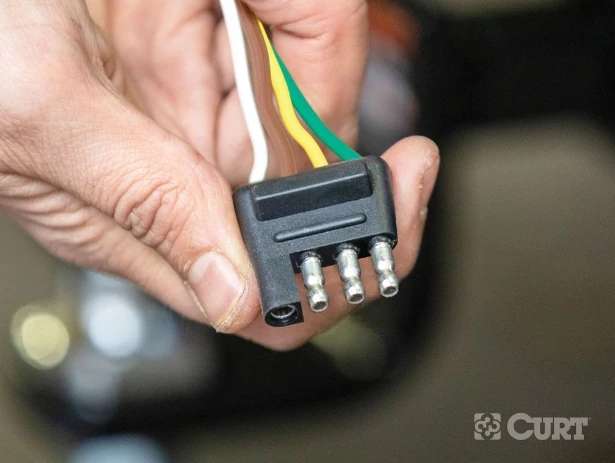 New π CURT 4-WAY FLAT CONNECTOR PLUG WITH 48" WIRES (TRAILER SIDE, PACKAGED) #58348 β 3 New π CURT 4-WAY FLAT CONNECTOR PLUG WITH 48" WIRES (TRAILER SIDE, PACKAGED) #58348 β - Image 3