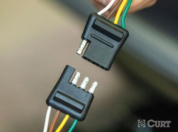 Wholesale π CURT 4-WAY FLAT CONNECTOR PLUG & SOCKET WITH 12" & 48" WIRES (PACKAGED) #58355 π 3 Wholesale π CURT 4-WAY FLAT CONNECTOR PLUG & SOCKET WITH 12" & 48" WIRES (PACKAGED) #58355 π - Image 3