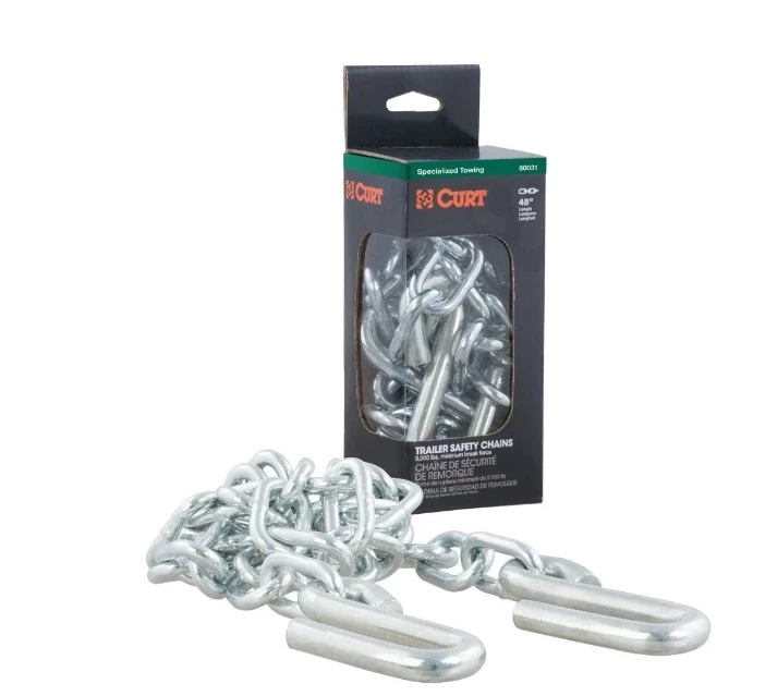 Coupon β CURT 48" SAFETY CHAIN WITH 2 S-HOOKS (5,000 LBS, CLEAR ZINC, PACKAGED) #80031 π 1 Coupon β CURT 48" SAFETY CHAIN WITH 2 S-HOOKS (5,000 LBS, CLEAR ZINC, PACKAGED) #80031 π