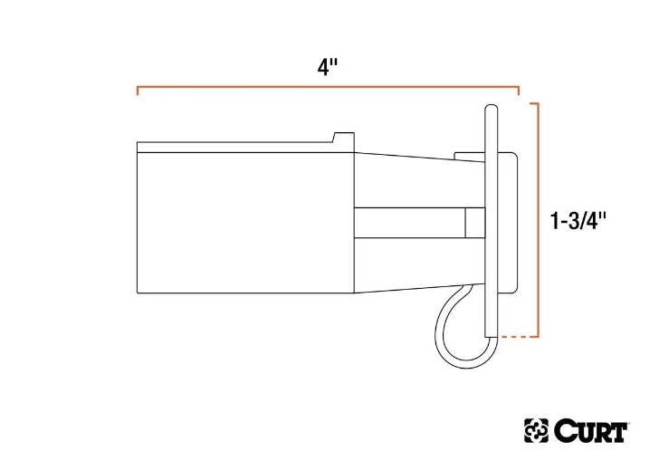 Best Pirce π₯° Curt Electrical Adapter With Tester (7-Way Rv Blade Vehicle To 4-Way Flat Trailer) βοΈ 2 Best Pirce π₯° Curt Electrical Adapter With Tester (7-Way Rv Blade Vehicle To 4-Way Flat Trailer) βοΈ - Image 2