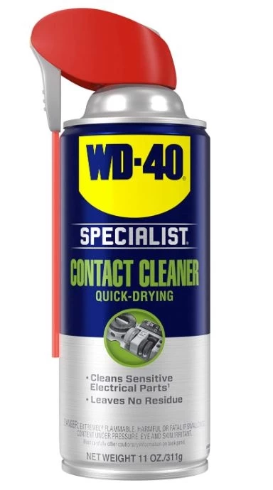 Brand new β WD-40 Specialist Electrical Contact Cleaner Spray, 11oz. π 1 Brand new β WD-40 Specialist Electrical Contact Cleaner Spray, 11oz. π