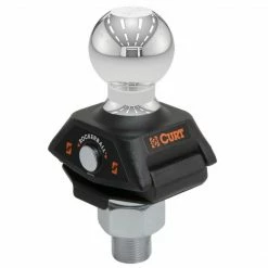 Hot Sale 🔥 Curt Mfg. Rockerball 2" Cushion Hitch Trailer Ball (1" Shank, 7,500 lbs.) 🔔