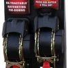 Wholesale 😀 Erickson 34415 1″ x 10’ – 1200 lb Retractable Ratchet Strap - 2 Pack 👍