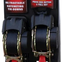 Wholesale π Erickson 34415 1β³ x 10β β 1200 lb Retractable Ratchet Strap - 2 Pack π