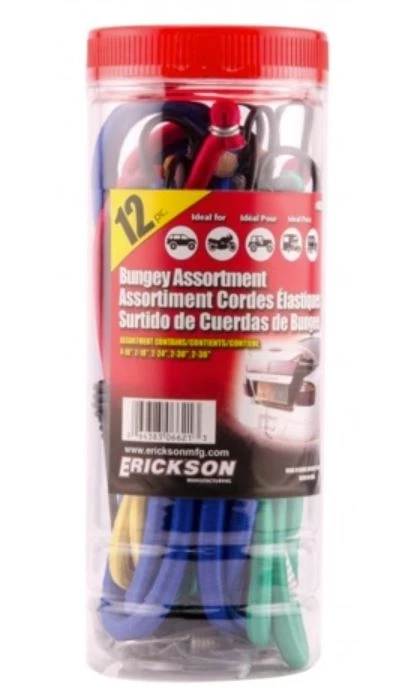 Best Pirce π Erickson 12-Pack Bungee Cord Assortment π₯° 1 Best Pirce π Erickson 12-Pack Bungee Cord Assortment π₯°