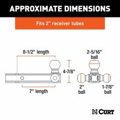 Best reviews of 🛒 Curt Multi-ball Mount Hollow Tube 🎁 -Deals Automotive Store 45001 1024x768 ca