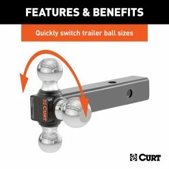 Best reviews of 🎉 Curt Multi-ball Mount Hollow Tube 🔥 -Deals Automotive Store 45001 1024x768 fb 1