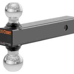 Promo 😀 Curt Mfg. Multi-Ball Mount (2" Hollow Shank, 2" & 2-5/16" Chrome Balls) 🧨