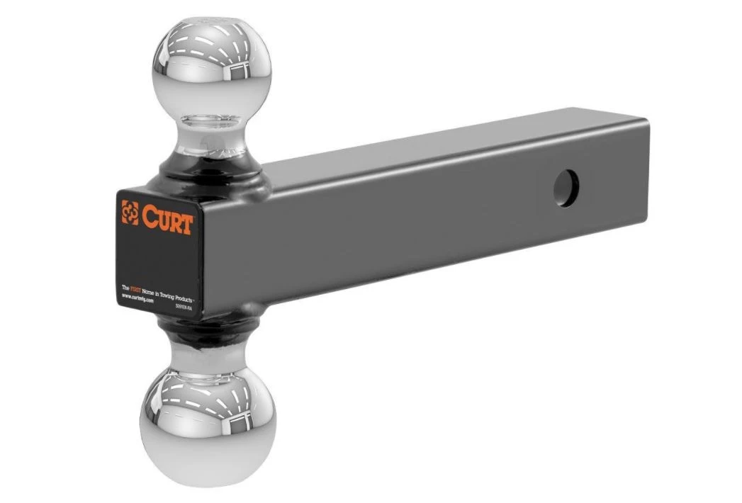 Promo π Curt Mfg. Multi-Ball Mount (2" Hollow Shank, 2" & 2-5/16" Chrome Balls) 𧨠1 Promo π Curt Mfg. Multi-Ball Mount (2" Hollow Shank, 2" & 2-5/16" Chrome Balls) π§¨