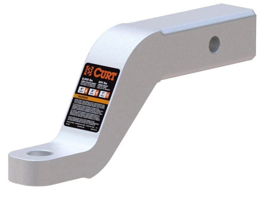 Promo π₯° Curt Mfg. Aluminum Ball Mount (2" Shank, 8,000 lbs, 4" Drop, 8-1/2" Long) π 1 Promo π₯° Curt Mfg. Aluminum Ball Mount (2" Shank, 8,000 lbs, 4" Drop, 8-1/2" Long) π
