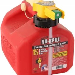 Outlet π No-Spill 1415 1-1/4-Gallon Poly Gas Can (CARB Compliant) β