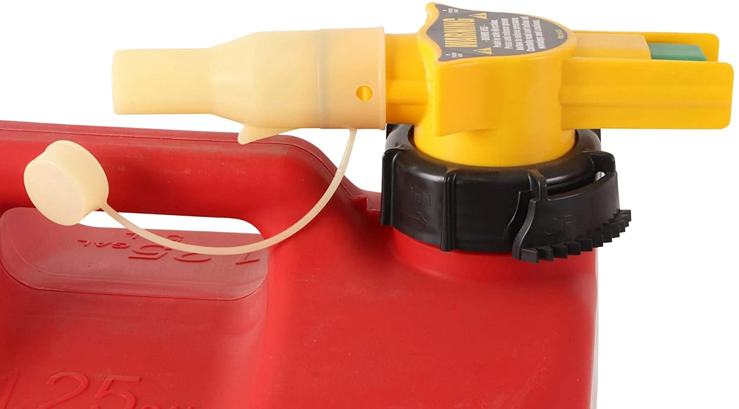 Outlet π No-Spill 1415 1-1/4-Gallon Poly Gas Can (CARB Compliant) β 3 Outlet π No-Spill 1415 1-1/4-Gallon Poly Gas Can (CARB Compliant) β - Image 3