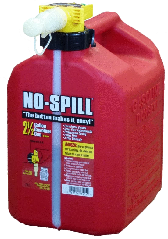 Buy π No Spill Fuel Can "CARB" 2-1/2 Gallon π 1 Buy π No Spill Fuel Can "CARB" 2-1/2 Gallon π