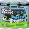 Deals 🥰 Sellars 🧰 ToolBox Blue Shop Towels, 6 Pack ✔️