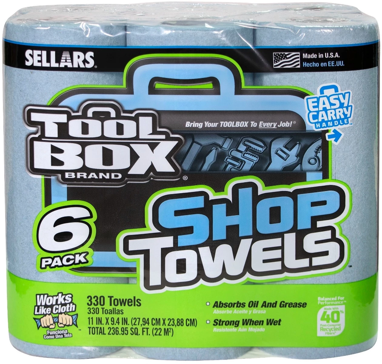 Deals 🥰 Sellars 🧰 ToolBox Blue Shop Towels, 6 Pack ✔️ 1 Deals 🥰 Sellars 🧰 ToolBox Blue Shop Towels, 6 Pack ✔️