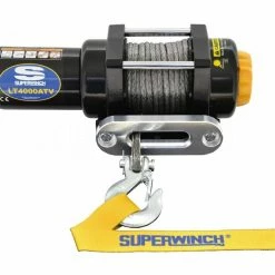 Hot Sale 🎉 Superwinch LT4000SR 12V Synthetic Rope Winch 🛒