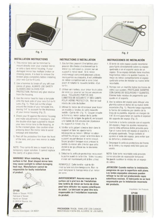 Best Pirce β K-Source Cut-To-Fit Replacement Lens π 2 Best Pirce β K-Source Cut-To-Fit Replacement Lens π - Image 2