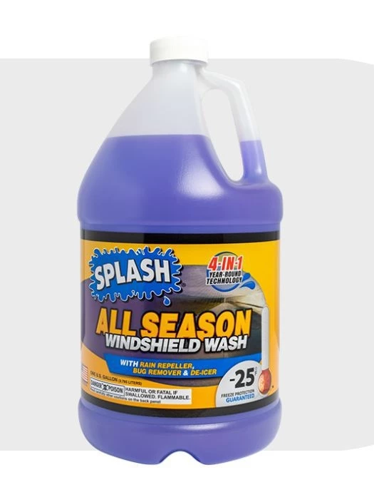 Outlet ❤️ SPLASH® All Season 4-in-1 Windshield Washer Fluid 😀 1 Outlet ❤️ SPLASH® All Season 4-in-1 Windshield Washer Fluid 😀