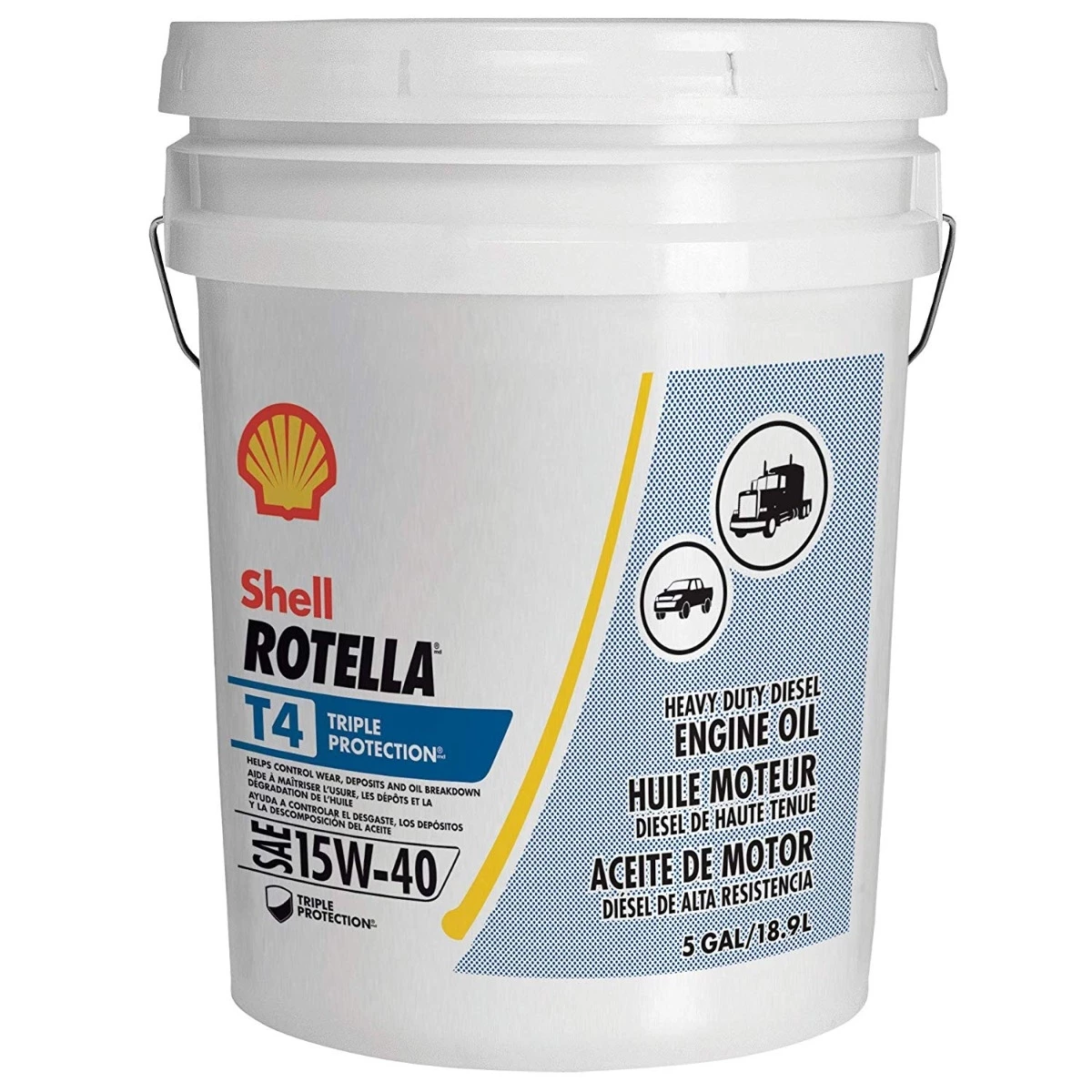 Promo 😀 Shell Rotella® T4 Triple Protection Diesel Oil-15W-40-5 Gallon 🔔 1 Promo 😀 Shell Rotella® T4 Triple Protection Diesel Oil-15W-40-5 Gallon 🔔