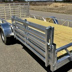 Outlet 👍 Ridgeline 6’4” x 14’ Utility Trailer w/Side Bi-Fold Ramp ❤️ -Deals Automotive Store 63380011 1 1