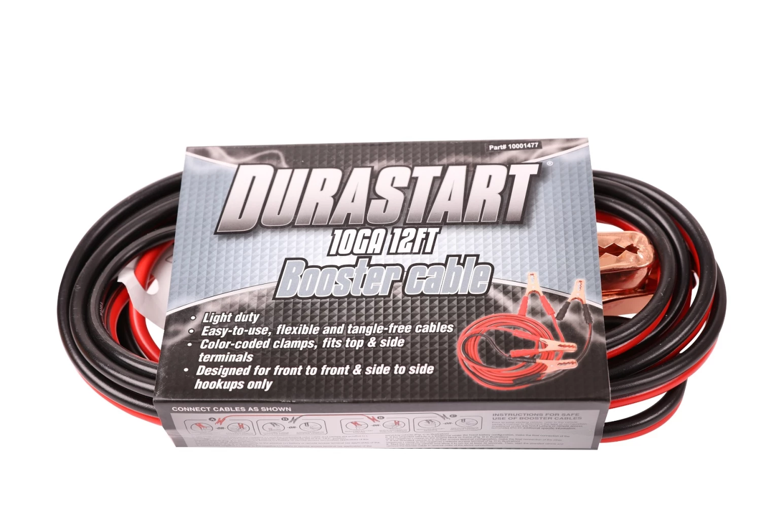 Coupon π Durastart 22004008 10GA 12FT Booster Cable β Light Duty π 2 Coupon π Durastart 22004008 10GA 12FT Booster Cable β Light Duty π - Image 2