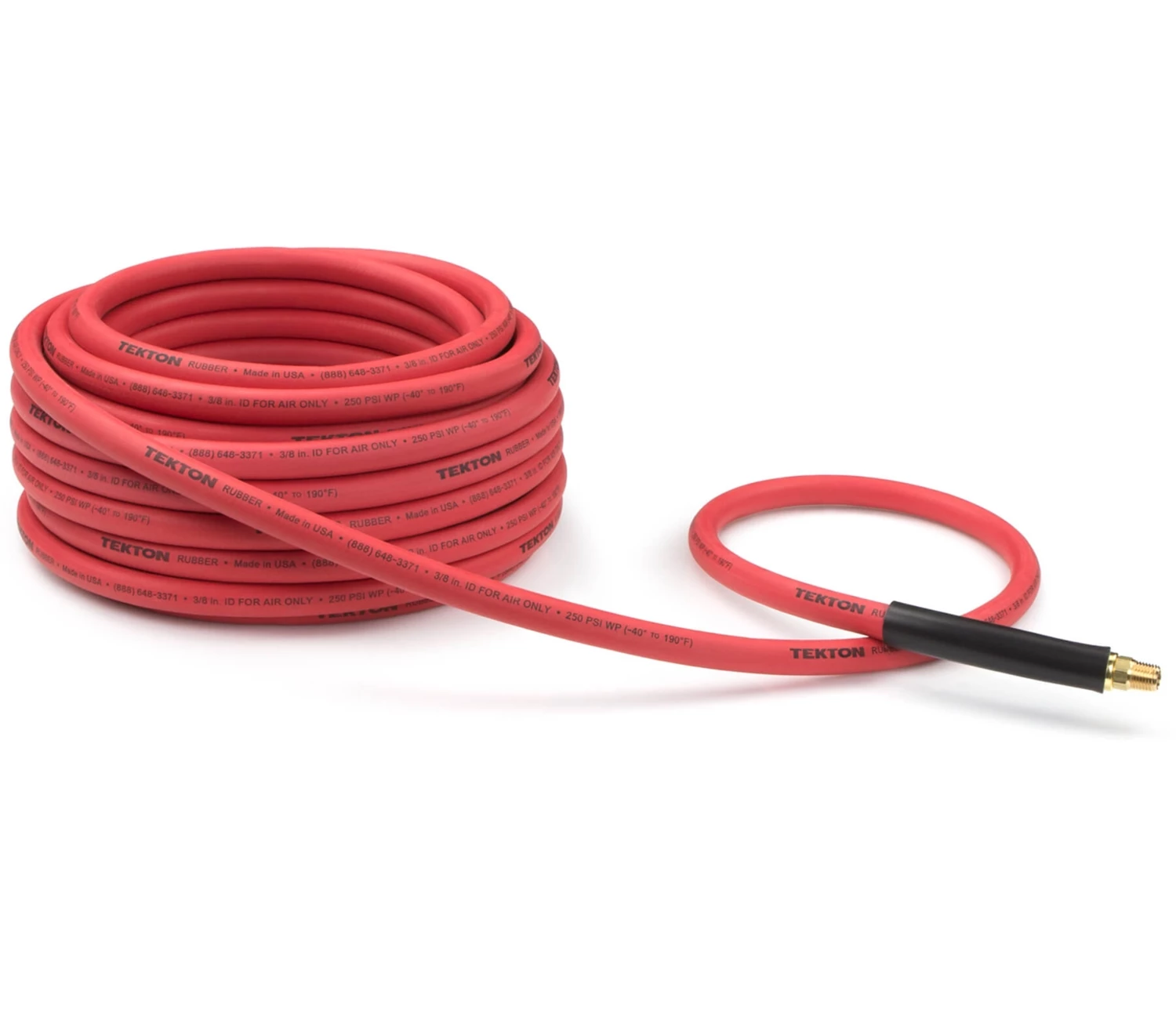 Outlet ๐คฉ Tekton 3/8 Inch I.D. x 50 Foot Rubber Air Hose (250 PSI) ๐ 1 Outlet ๐คฉ Tekton 3/8 Inch I.D. x 50 Foot Rubber Air Hose (250 PSI) ๐