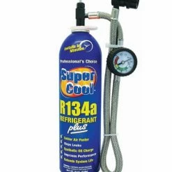 Coupon 😉 TSI Supercool R134a Plus 19oz With Heavy Duty Charging Hose & Gauge 🛒