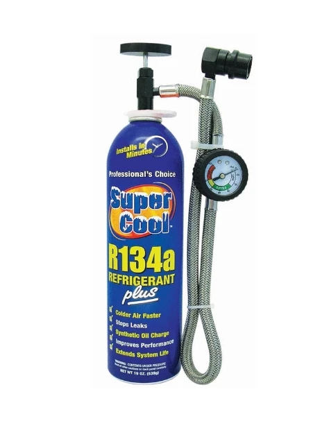Coupon π TSI Supercool R134a Plus 19oz With Heavy Duty Charging Hose & Gauge π 1 Coupon π TSI Supercool R134a Plus 19oz With Heavy Duty Charging Hose & Gauge π