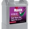 Best Sale 😀 Mystik® JT-8® Synthetic Blend Super Heavy Duty Engine Oil SAE 15W-40 – 2 Gallon 🌟