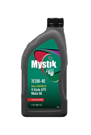 Buy π Mystik JT-4 Synthetic 4-Cycle ATV/UTV Motor Oil SAE 0W-40 - Quart π 1 Buy π Mystik JT-4 Synthetic 4-Cycle ATV/UTV Motor Oil SAE 0W-40 - Quart π