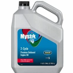 Brand new 🔔 Mystik JT-4 2-Cycle Premium Outboard Engine Oil - Gallon ✔️
