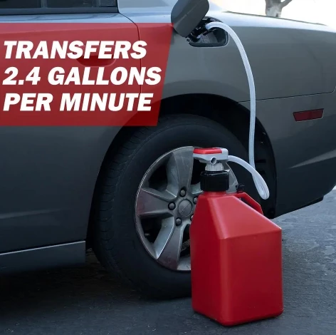 Outlet π Tera Pump Battery Powered Fuel Transfer Pump with Auto-Stop and Extended Hoses β¨ 4 Outlet π Tera Pump Battery Powered Fuel Transfer Pump with Auto-Stop and Extended Hoses β¨ - Image 4