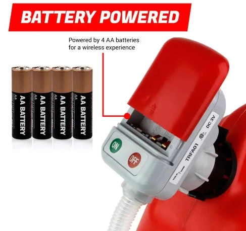 Outlet π Tera Pump Battery Powered Fuel Transfer Pump with Auto-Stop and Extended Hoses π 3 Outlet π Tera Pump Battery Powered Fuel Transfer Pump with Auto-Stop and Extended Hoses π - Image 3