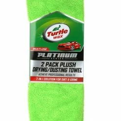 Budget 🔥 Turtle Wax Platinum 2 pack Plush Drying and Dusting Towel ⌛
