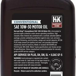 Promo π Harvest King HK063 10W-30 Motor Oil, 1 qt. 𧨠3 Promo π Harvest King HK063 10W-30 Motor Oil, 1 qt. 𧨠-Deals Automotive Store 69710058 2