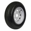Outlet 👍 Martin Wheel C Bias Ply Highway Service Trailer Tire w/5 Hole White Rim 👍