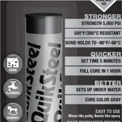 Flash Sale ✔️ Blue Magic QuikSteel Reinforced Epoxy Putty Repair 2 oz. 🤩