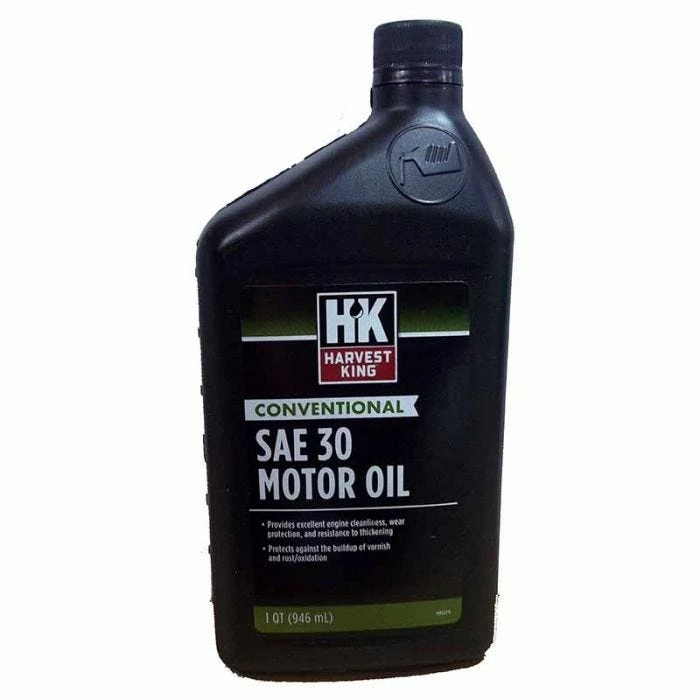 Brand new 🥰 Harvest King Conventional SAE 30 Motor Oil - 1 Quart ❤️ 1 Brand new 🥰 Harvest King Conventional SAE 30 Motor Oil - 1 Quart ❤️