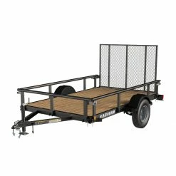 Coupon 💯 Karavan 6 X 10 FT. Steel Utility Trailer - Black ✨