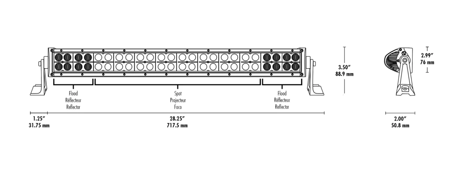 Wholesale π₯ Hopkins CWL52450 LED Double Row Light Bar Kit with Remote, Spot/Flood Beam β 24 inch π― 2 Wholesale π₯ Hopkins CWL52450 LED Double Row Light Bar Kit with Remote, Spot/Flood Beam β 24 inch π― - Image 2