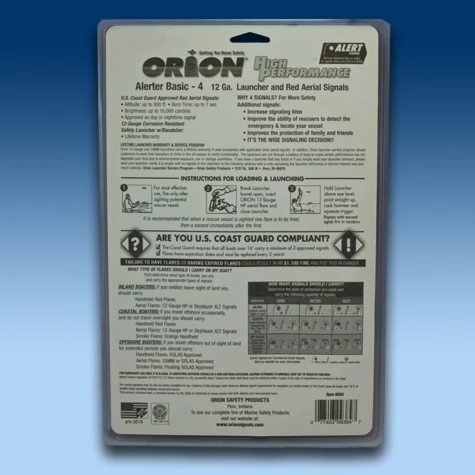 Outlet π Orion Alerter Basic 4, 12 Gauge Launcher and Aerial Signals - 4 Pack βοΈ 2 Outlet π Orion Alerter Basic 4, 12 Gauge Launcher and Aerial Signals - 4 Pack βοΈ - Image 2