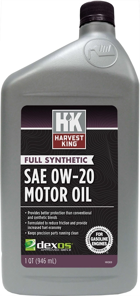 Outlet 👏 Harvest King Full Synthetic Motor Oil -0W-20-5 Quart ❤️