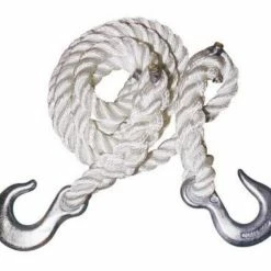 Coupon 😉 Hercules 3/4in. x 20ft. Nylon Tow Rope with Hooks ✨