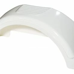 New 🎁 Wesbar 13" No Step Plastic Fender, White 🔔