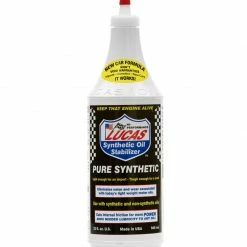 Best Sale 🧨 Lucas Oil Pure Synthetic Oil Stabilizer, Qt. 😍