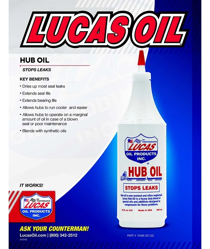 Deals ๐ Lucas Hub Oil - Quart โ 3 Deals ๐ Lucas Hub Oil - Quart โ - Image 3